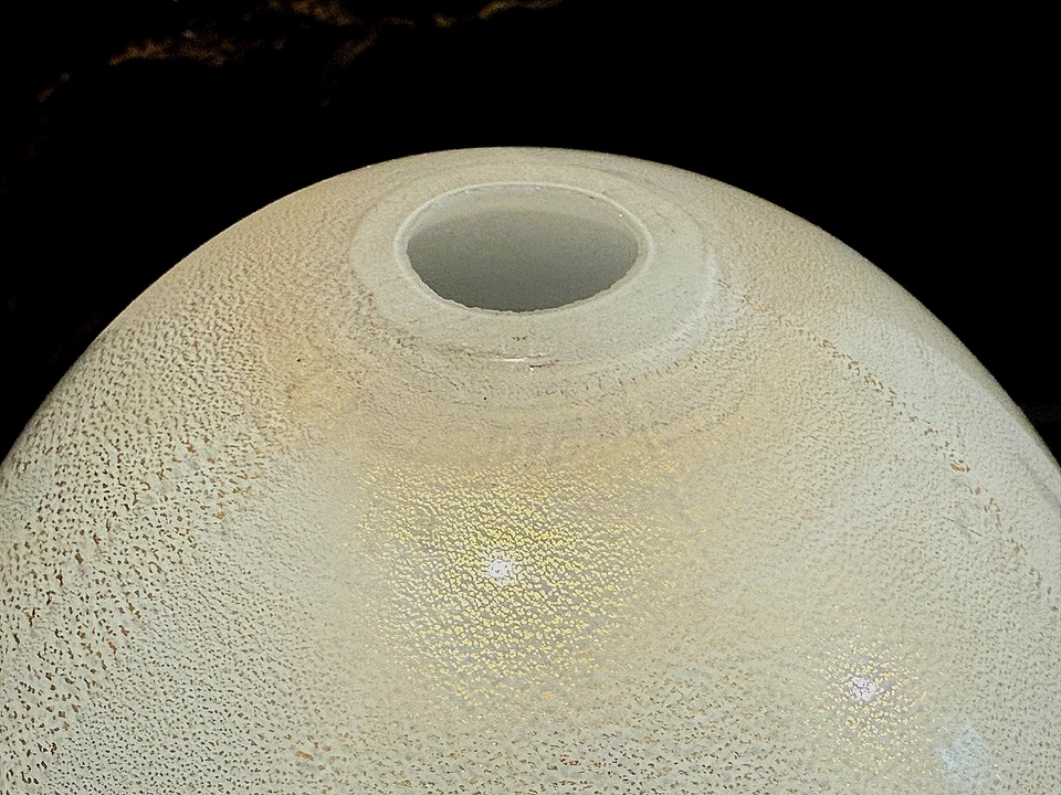 HILO DE CRISTAL DE MURANO, DECORADO EN ORO, Ø 140 mm, PARA ARAÑA Foto 2 de 4