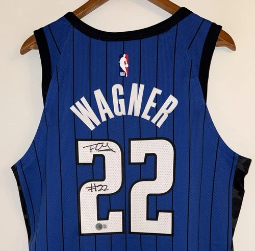 Franz Wagner Signed Orlando Magic Nike ADV NBA Authentic Autographed Jersey BAS