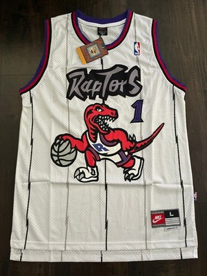NEW Tracy McGrady TMAC Toronto RAPTORS Jersey White
