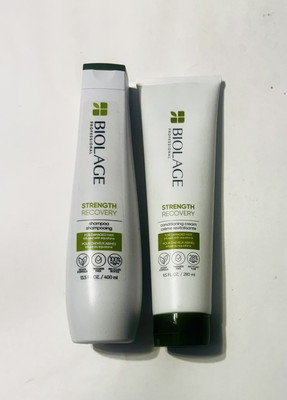 Matrix Biolage Strength Recovery Shampoo 13.5Oz + Conditioning 9.5Oz Set