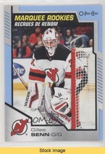 2020-21 Upper Deck O-Pee-Chee Update Blue Border Gilles Senn #615 READ kr0