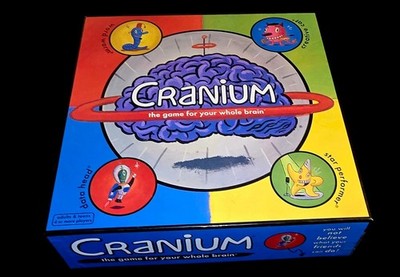 Cranium The Game For Your Whole Brain Board Game 2001 Edition Gary Baseman new
