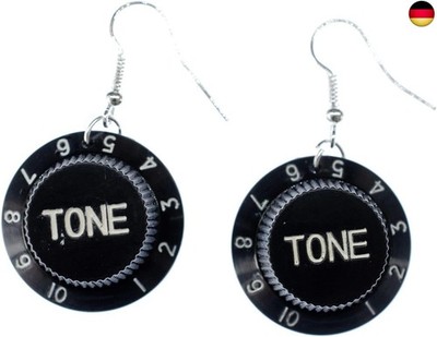Miniblings Tone Poti Ohrringe Hänger Volume Knopf Lautstärke Potentiometer M