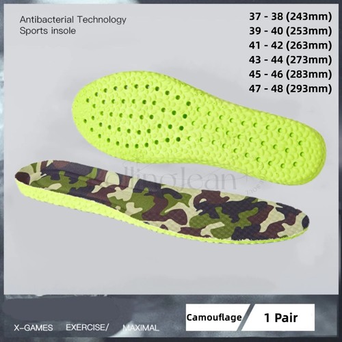 Memory Foam Insoles Inner Sole Insert Air Cushion Foot Shoe Pads Height Increase - Picture 9 of 9