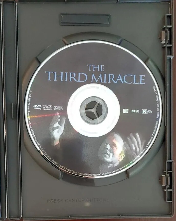 The Third Miracle (DVD 2000 Widescreen) Ed Harris Anne Heche Sofia
