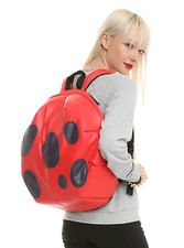 Mochila con capucha de dibujos animados de los guerreros más valientes Catbug traje bolso para libros ¡NUEVA CON ETIQUETAS!