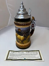 Original Gerzit Gerz King West Germany Beer Stein with Certificate