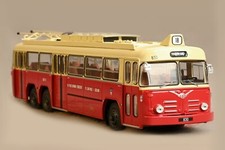 TROLLEYBUS BERLIET VA3B2 MINIATURES LYON 1/43° LIGNE 18