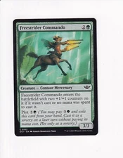 MAGIC THE GATHERING MTG OUTLAWS OF THUNDER JUNCTION FREESTRIDER COMMANDO (#2)