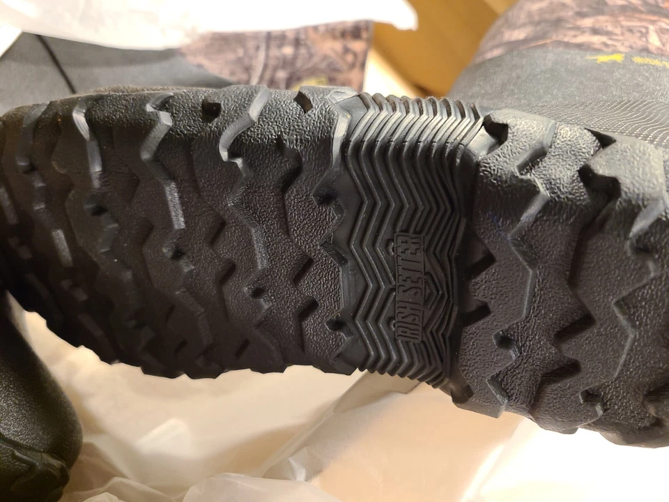 Irish Setter MudTrek 15" Waterproof Full Fit Rubber Boots (MEN'S 9) Brown 4839 - Image 4 of 4