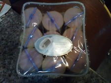 Vintage ladies 9 Foam Hair Rollers Jumbo