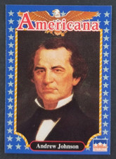 Andrew Johnson 1992 Americana Starline Card #50 (NM)
