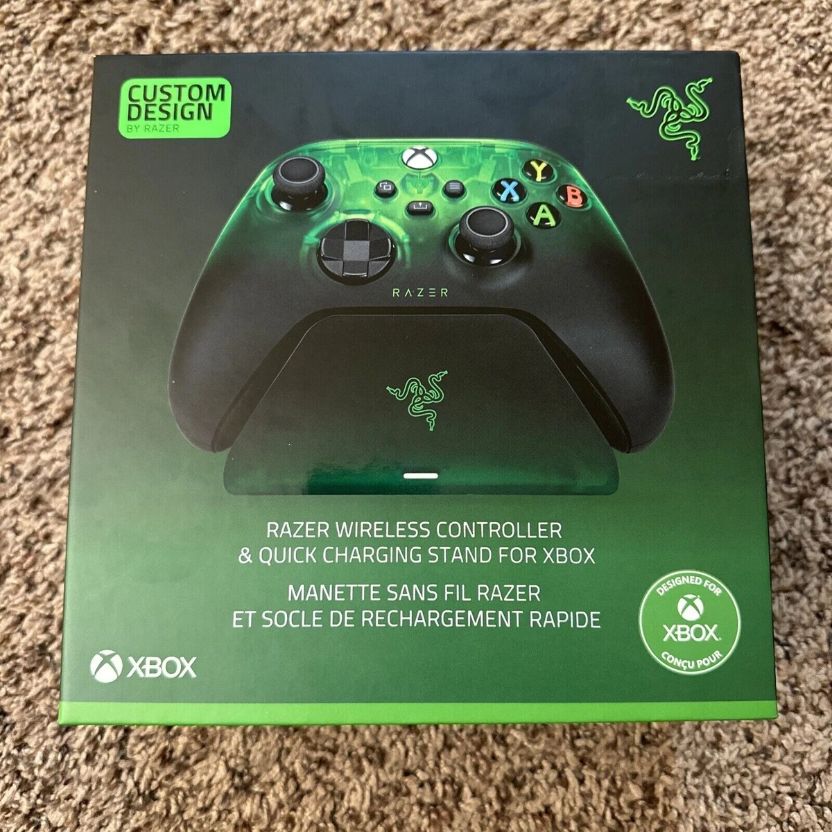 Razer Xbox One X/S Wireless Controller w/Rapid Charger *New/Factory Sealed*