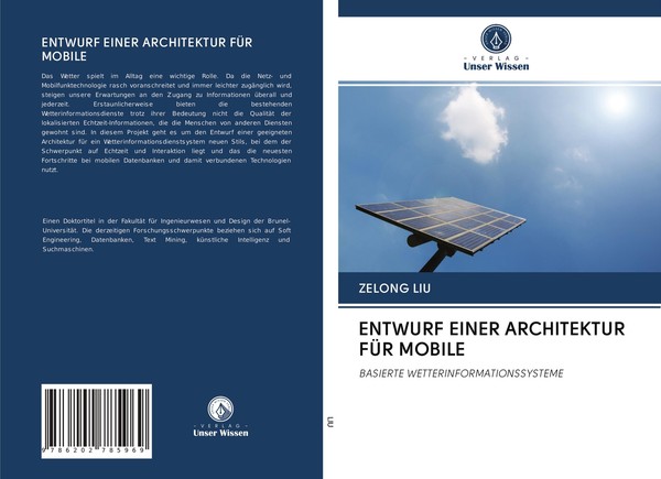 Entwurf Einer Architektur FÜR Mobile | Buch | 9786202785969-image