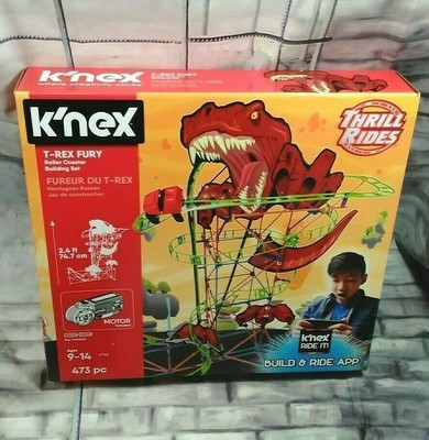 knex t rex roller coaster