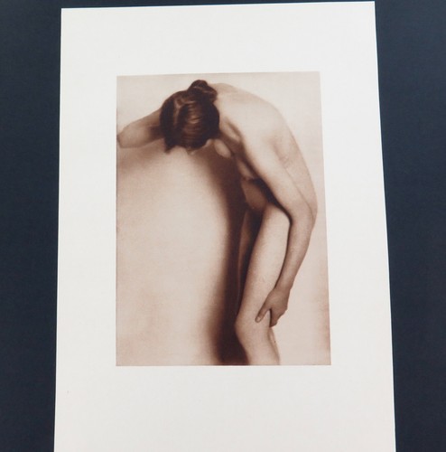 .1926 Female Nude Original Sheet Fed Gravure "Woman Lower Saxony”  Elsa Erdmann - Photo 3/3