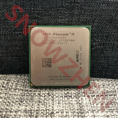AMD Phenom II X4 940 CPU Quad-Core 3.0 GHz 6M 125W Socket AM2+ Processors