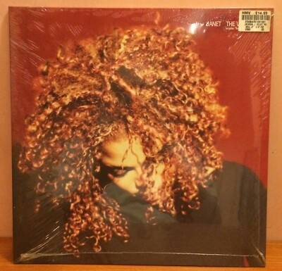 Janet Jackson The Velvet Rope 2LP Vinyl 1997 FIRST PRESS Not Reissue SEALED