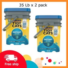 Purina Tidy Cats Multi-Cat Clumping Kitty Litter, Instant Action Deodorizing