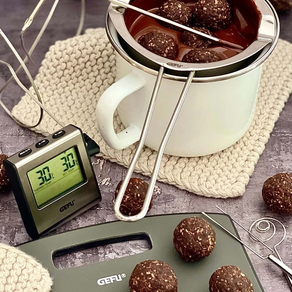 Fleischthermometer TEMPERE Digital Bratenthermometer Grill Backofen Lebensmittel - Bild 4 von 4