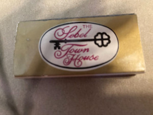 The Sebel Town House Australia Match Box