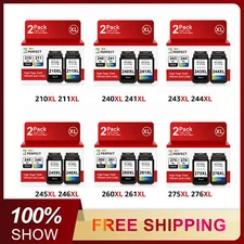 PG-210XL 240XL 243XL 245XL 260XL 275XL BK&Color Ink Cartridges for Canon Printer