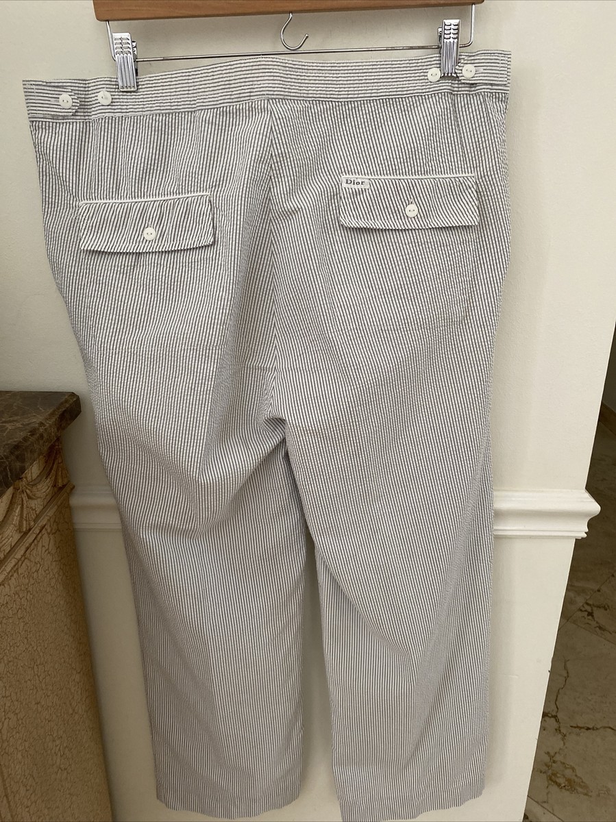 Christian Dior MONSIEURグレー ストライプ スラックス s-l400.jpg