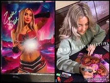 Zayda Steel Signed Matte 8x10 Proof WWE ID Promo NXT EVOLVE AEW