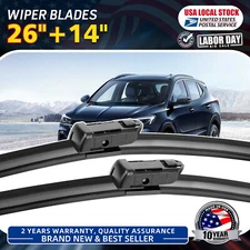 Front Windshield Wiper Blades For Buick ENCORE 2013-2021 26" 14" All Season USA