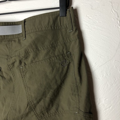 Gramicci Break Trail Shorts Herren Small 100% Nylon Gürtel Wandern Klettern grün - Bild 8 von 16