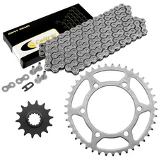 Caltric Drive Chain & Sprock For Kawasaki Ninja 400 EX400 KRT Edition  520 X 106