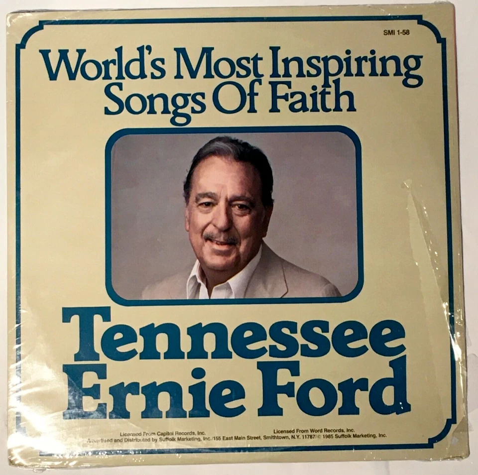 TENNESSEE ERNIE FORD 2 Vinyls LPs Songs Of Faith & Favorite Hymns NEW SEALED Foto 2 de 3