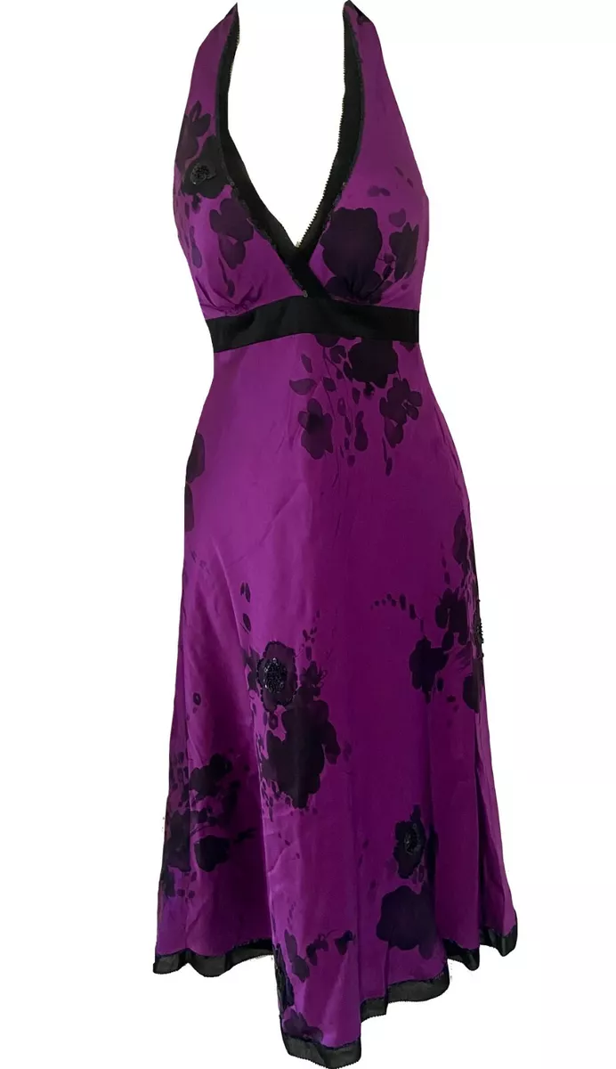 Oasis purple cheap glitter dress
