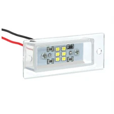 Universal LED Rear Roll Pan License Plate Tag Light Lamp For Silverado Sierra