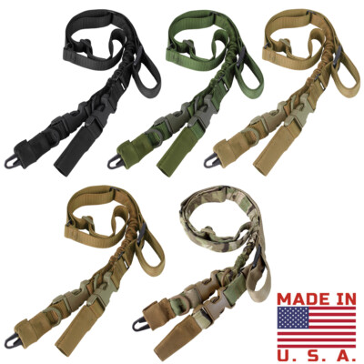 Condor STRYKE Two Point Bungee Sling (Color: Coyote Brown), Tactical Gear/Apparel, Slings