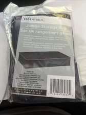 Closet Essentials Assorted Zippered Under bed Storage Bags Blue Jumbo