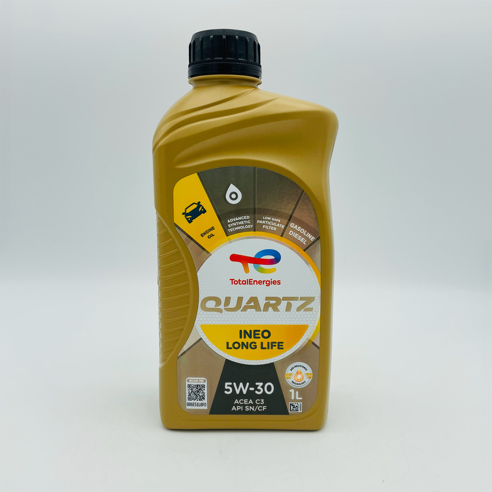 Total Quartz INEO Long Life 5W-30 Synthetic Engine Oil - 1 Litres