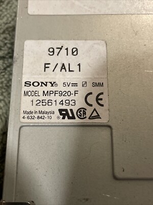 Sony MPF920-F Internal Floppy Disk Drive