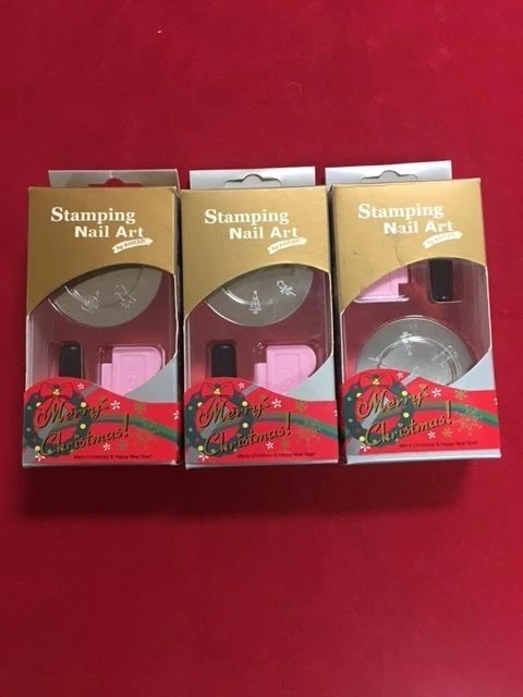 Christmas Manicure Template ( Nail Art By KONAD Printing Image Plate Scraper) - Image 3 of 3
