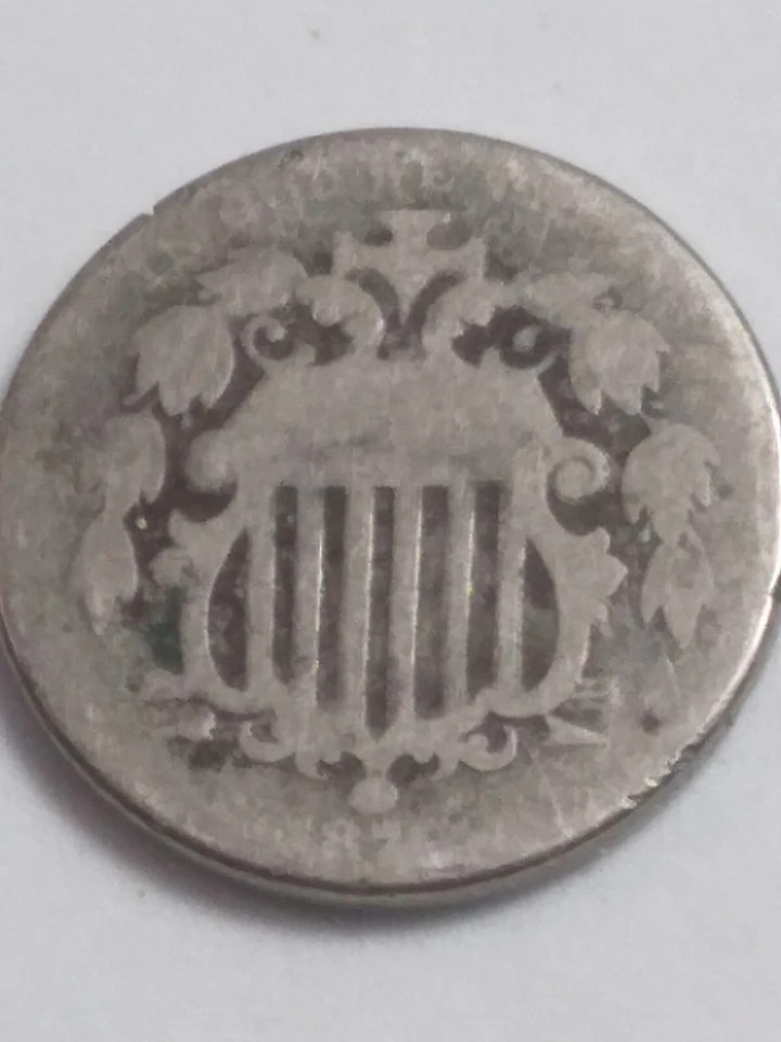 1870 Shield Nickel Us Mint Coin Philadelphia A/264 - Image 3 of 3