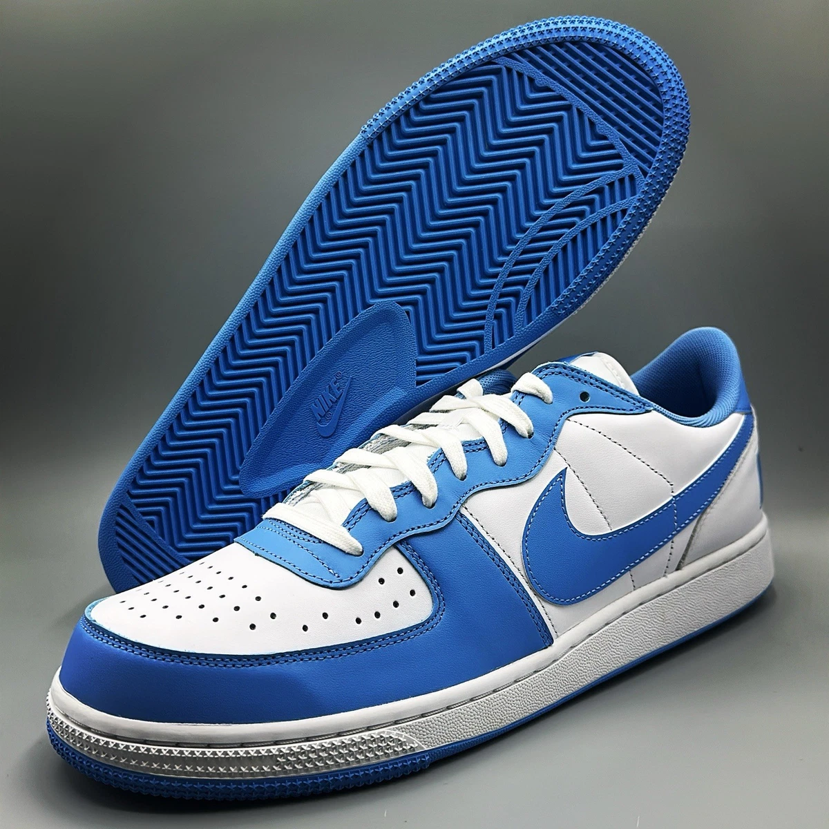 Nike Terminator Low Shoes University Blue White FQ8748-412 Men\'s Size 9.5 NEW nike-terminator-low-university  main image 2