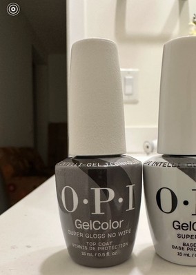 OPI GelColor Inteli-Gel Super Gloss No Wipe -Top Coat 0.5 oz
