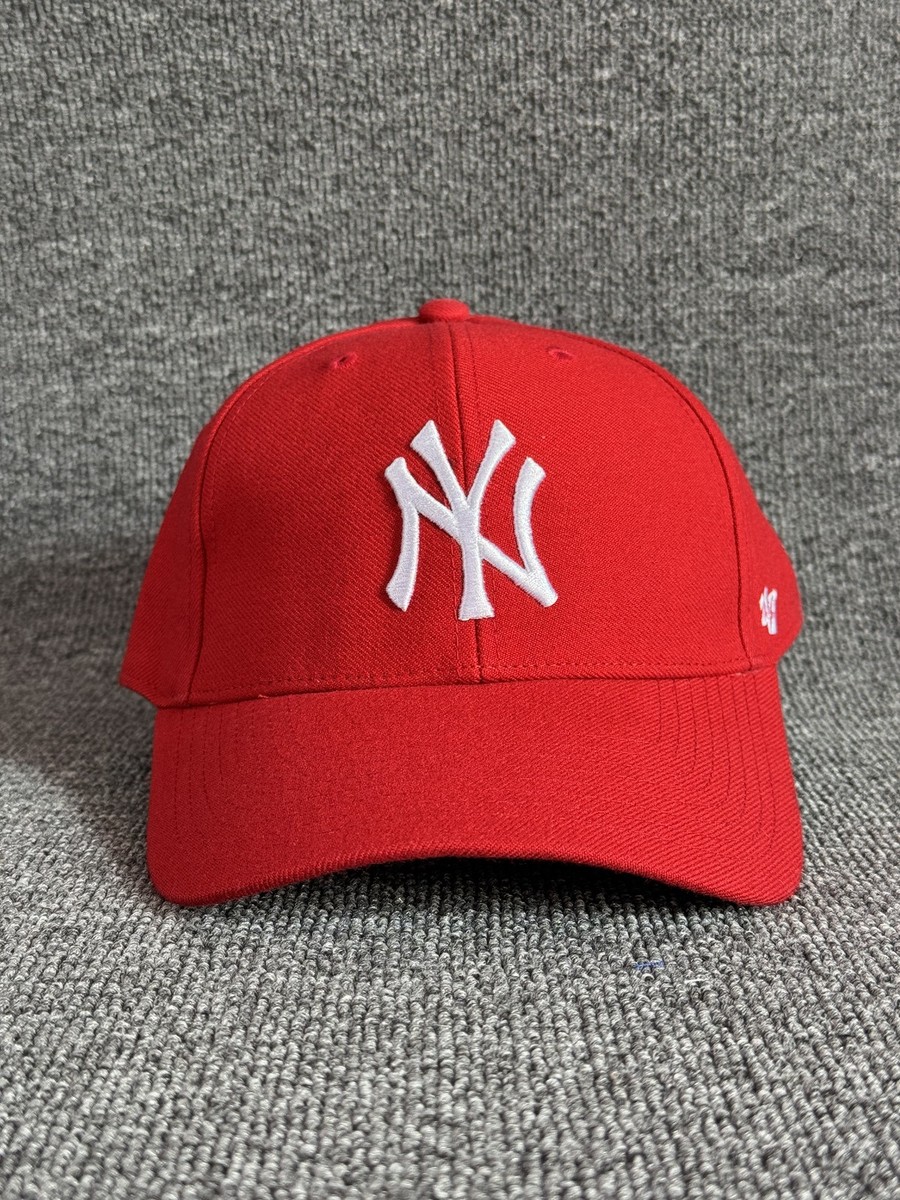 47 Brand New York Yankees Dad Hat Strapback Red Cap