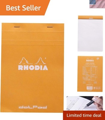 Notepad, No16 A5, Dot - Orange, 6'' x 8 1/4'' 16558C