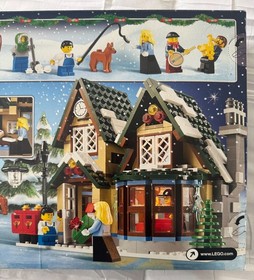 LEGO 10222 Winter Village Post Office 822 Pcs 2011 w/Figures NEW NIB SEALED