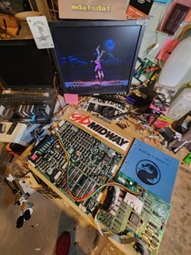 MORTAL KOMBAT 2  PCB JAMMA ARCADE BOARD SET REVISION 9.1 WORKING!!!! MIDWAY 
