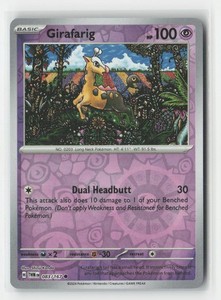 Girafarig 083/167 Twilight Masquerade Reverse Holo Common