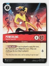 Powerline - Musical Superstar Epic 215/204 Epic Fabled Lorcana Holo Near Mint