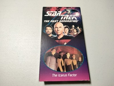 Star Trek The Next Generation VHS Episode 40 The Icarus Factor