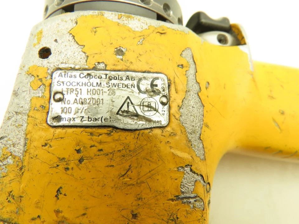 Atlas Copco LTP51 PH001-25 Pneumatic Pistol Grip Nutrunner 1" Non-Reversing — 第 2/4 张图片